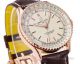 Swiss Replica Breitling new Navitimer 41 Automatic Brown Alligator leather Watch (4)_th.jpg